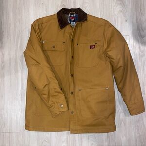 Wrangler Workwear Blanket Lined Chore Coat- Small